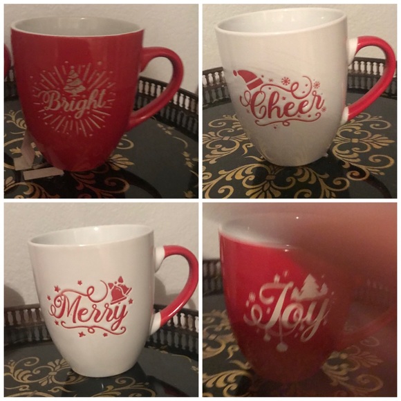 Holiday mugs set of four - Picture 1 of 6